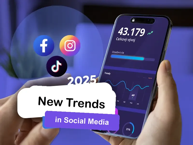 Vývoj Facebooku, Instagramu a TikToku v ČR a nové trendy na sociálních sítí