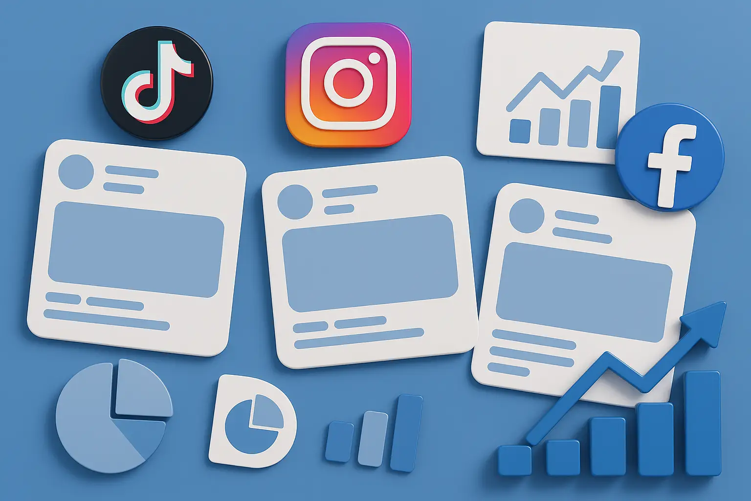 Vývoj Facebooku, Instagramu a TikToku v ČR (2024–2025) a nové trendy